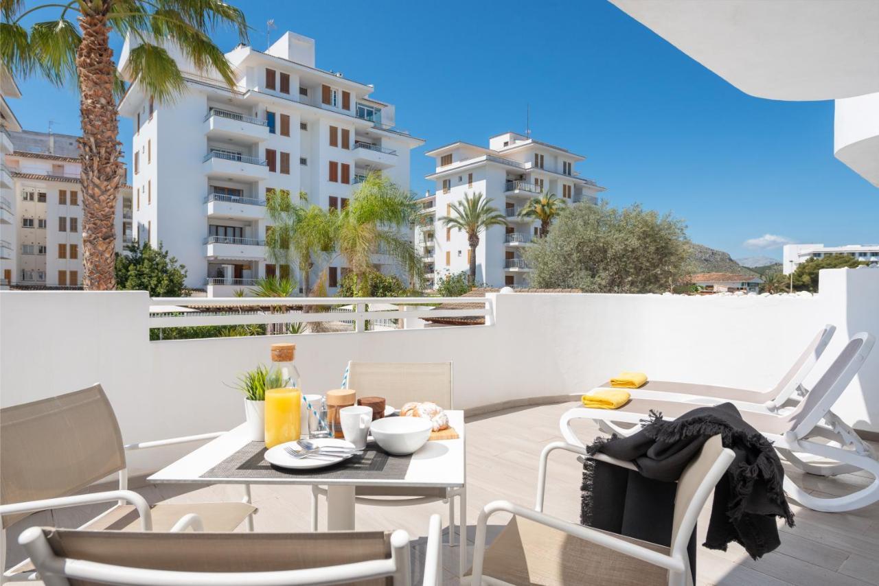 Olive Beach Apartamentos Port de Alcudia  Exteriör bild